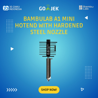 Original Bambulab A1 Mini Hotend with Hardened Steel Nozzle
